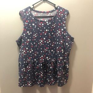 Red, White, Blue Tank